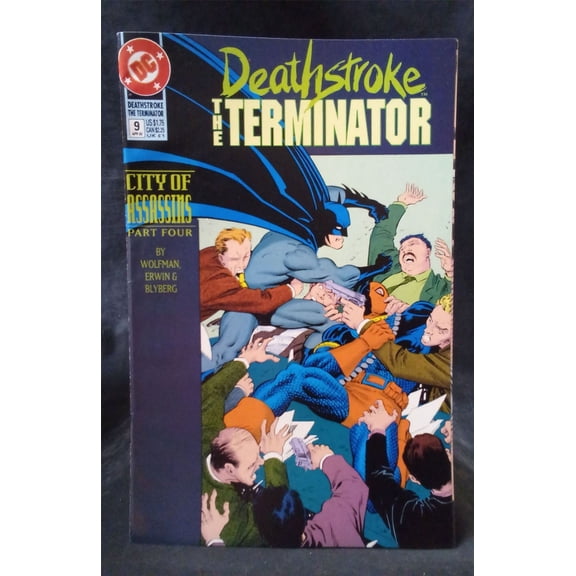Pre-Owned Deathstroke the Terminator #9 1992 DC Comics Comic Book