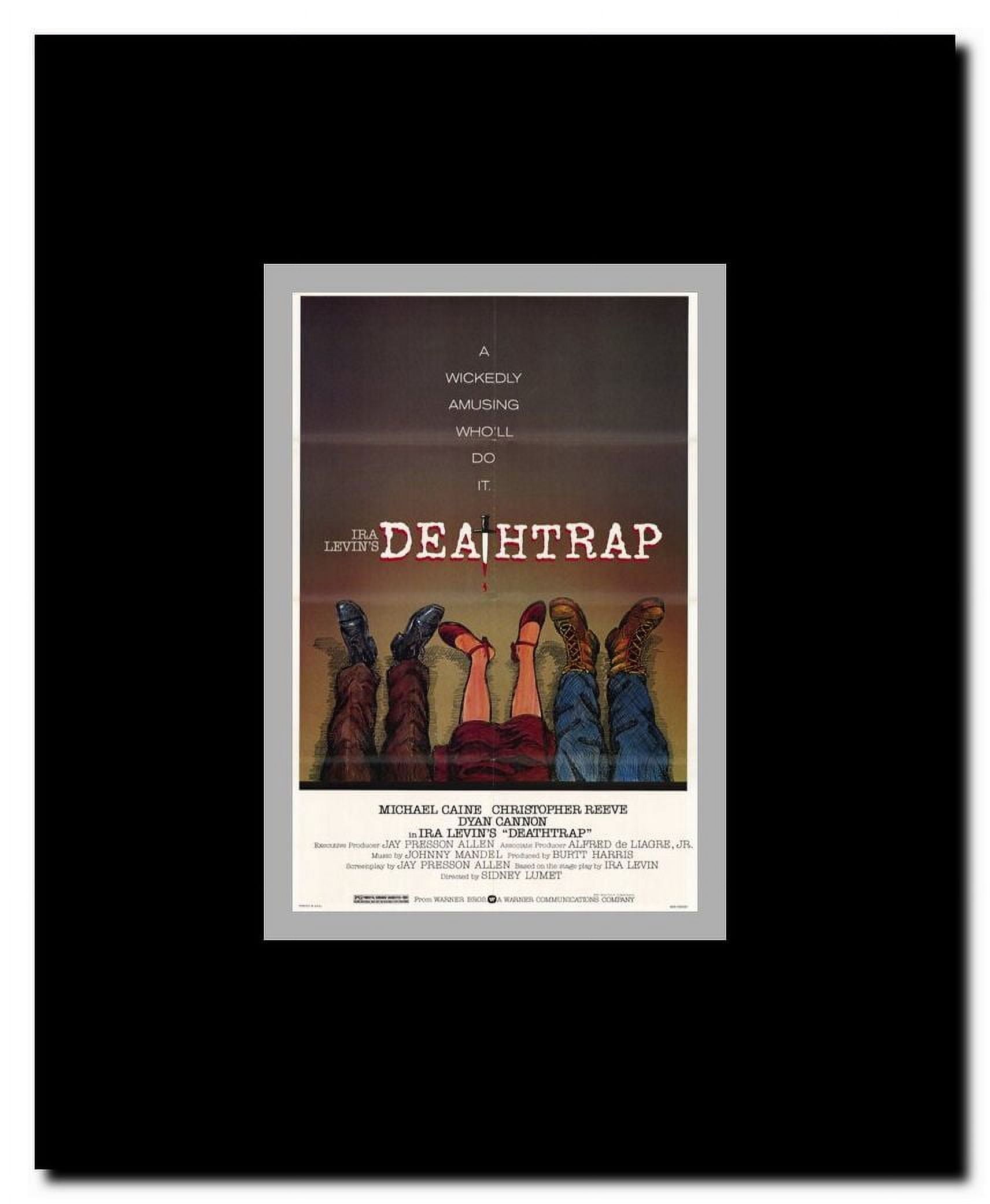 Deathtrap Framed Movie Poster