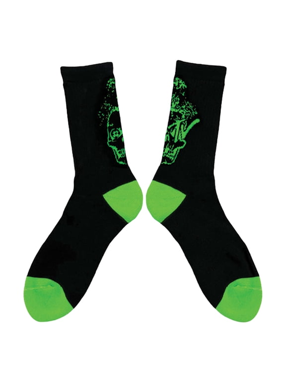Death TV Crew Black Socks (1 Pair)