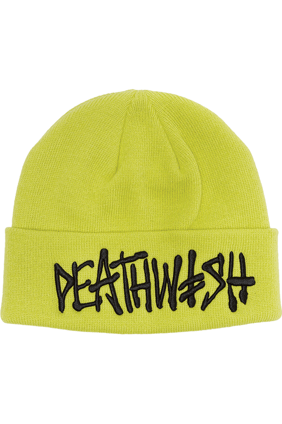 Original Deathspray Yellow Beanie - One Size