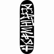 Deathwish Skateboards Deathspray Black / White Skateboard Deck - 7.9" x 31.5" Deck Only
