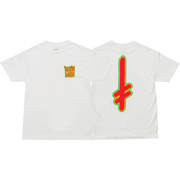 Deathwish The Truth Attitude Short Sleeve T-Shirt White, Small, Men's