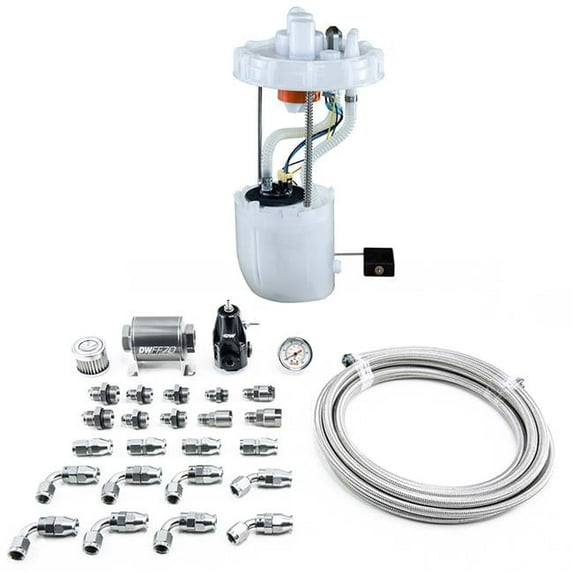 DeatschWerks 06-11 Honda Civic Si K20 DW400 Pump Module Return Kit w/PTFE Fuel Lines
