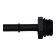 thumbnail image 1 of DeatschWerks 10AN ORB Male to 3/8in Male EFI Quick Connect Adapter - Anodized Matte Black, 1 of 2