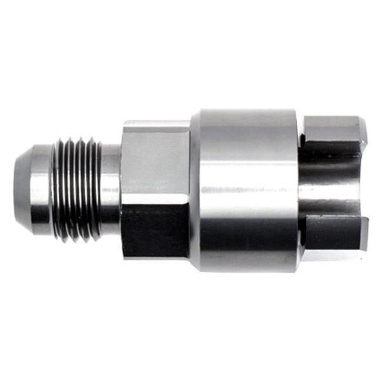 DeatschWerks 6-02-0103 6AN Male x 0.37 in. Female EFI Quick Connect Adapter