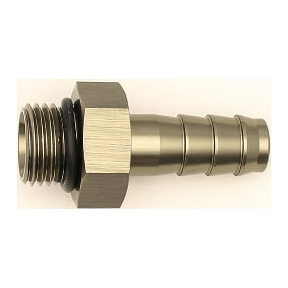 DeatschWerks 6AN ORB Male To 3/8in. Male Triple Barb Fitting (Incl. O-Ring)