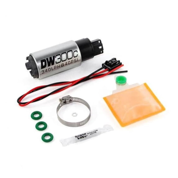 DeatschWerks DW300C Fuel Pump w/ Setup Kit for Ford Focus MK2 RS