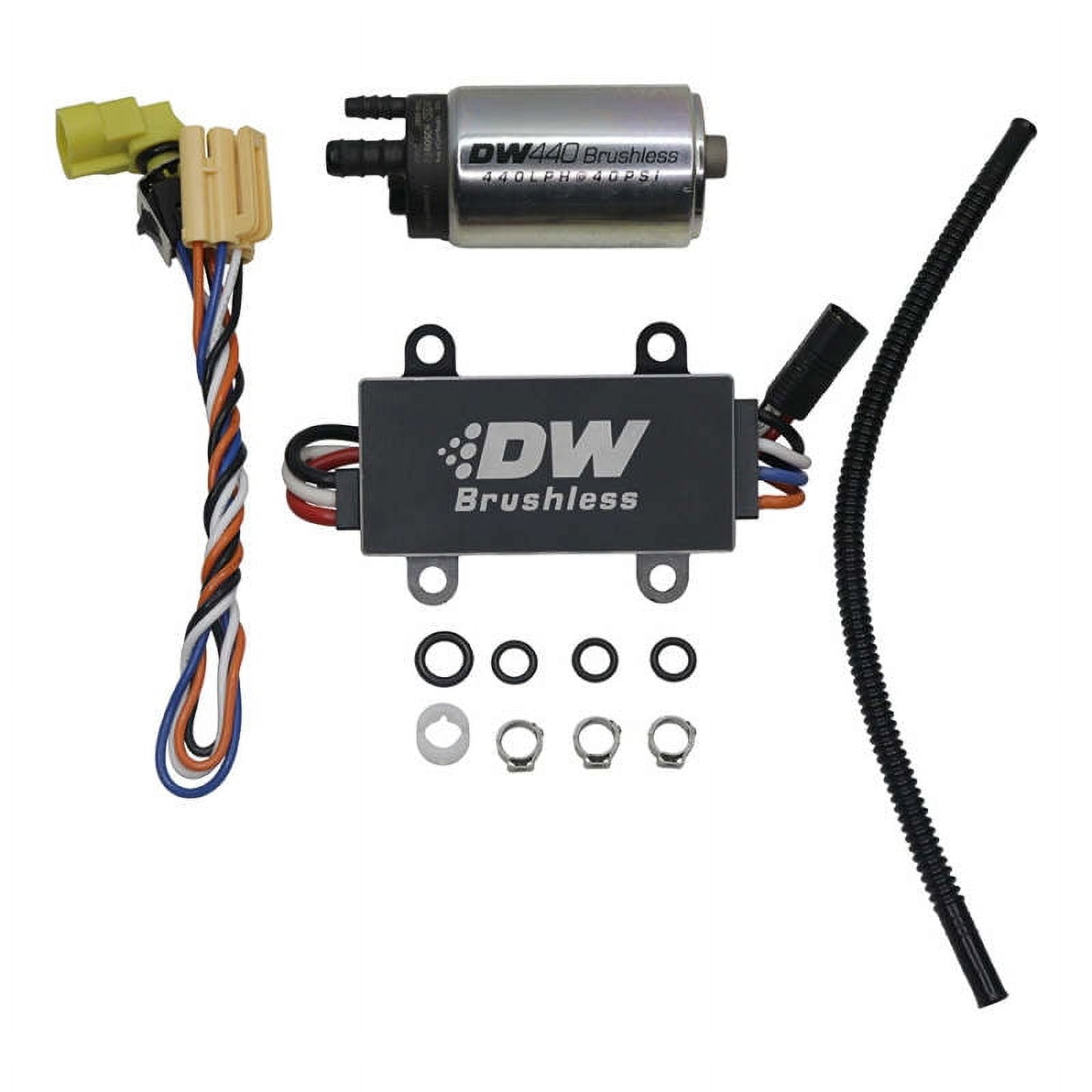 DeatschWerks 16+ Chevy Camaro 440lph In-Tank Brushless Fuel Pump w/9-0902 Instl kit/C103 Controller