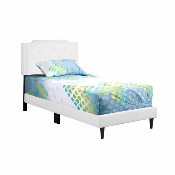 Deb G1118-Tb-Up Twin Bed- All In One Box , White