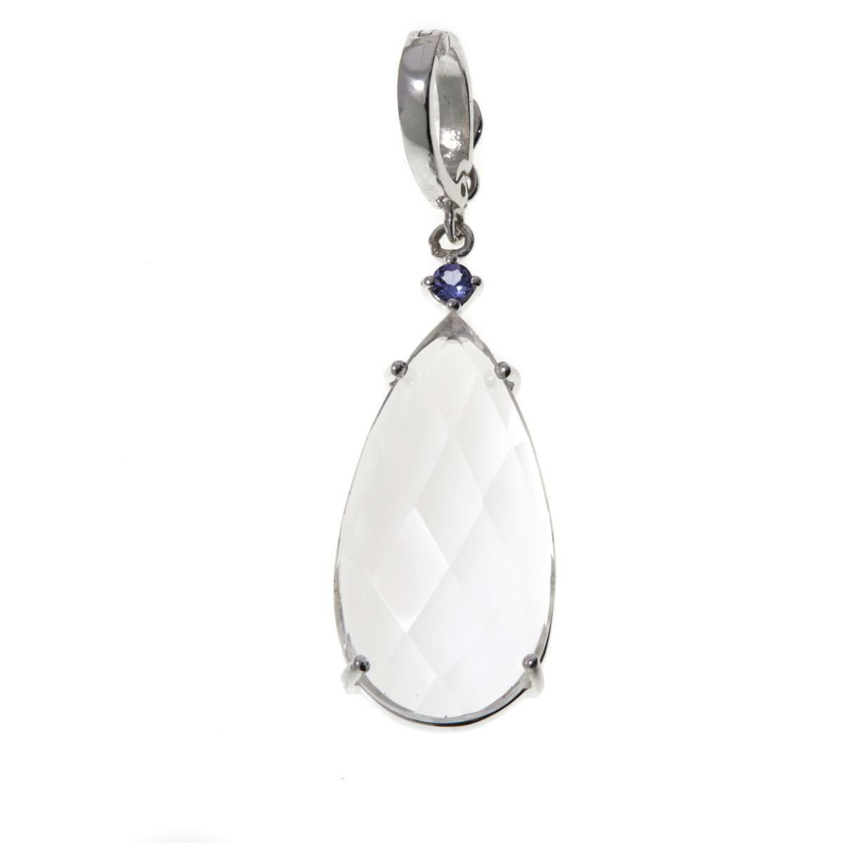 Deb Guyot Herkimer Diamond Quartz And Gem Pendant Hsn 200