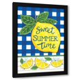 thumbnail image 1 of Deb Strain 18x24 Black Modern Wood Framed Wall Art Titled - Sweet Summertime, 1 of 6