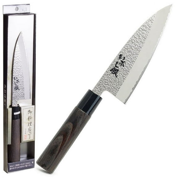 Deba Cooking Knife for Filleting and Preparing Fish, Slicing Meat and Vegetables, Stainless Steel, 11.25 inch (285.75 mm), Asian Kitchen Knife