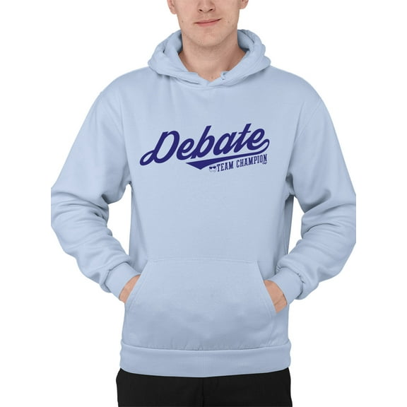 Debate Team Champion - Winning Words Graphic Men's Hoodie