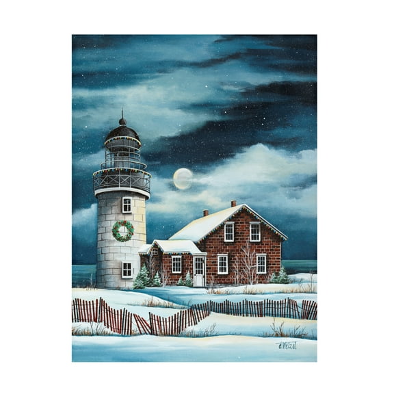 Debbi Wetzel 'Holiday Light' Canvas Art