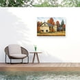 thumbnail image 1 of Debbi Wetzel 'Yellow Barn Fall' Outdoor All-Weather Wall Decor, 1 of 3