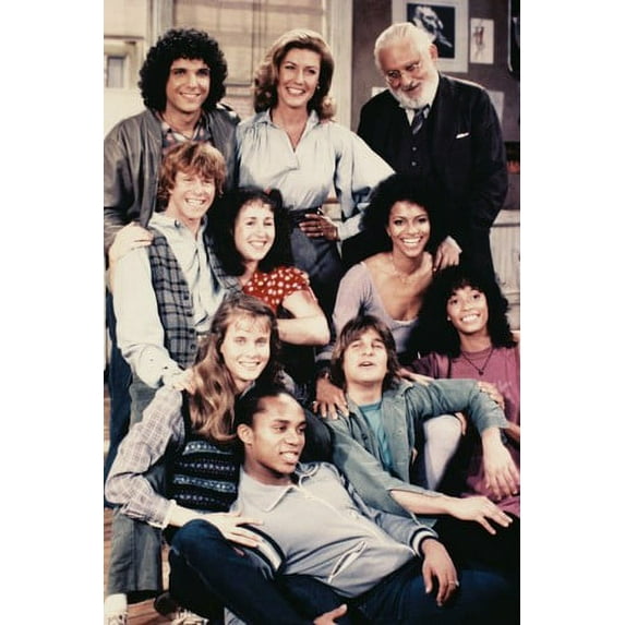 Debbie Allen, Lee Curreri, Erica Gimpel, Albert Hague, Carlo Imperato, Carol May Jenkins, Valerie Landsburg, P.R. Paul, Gene Anth Ray and Lori Singer in Fame 24x36 Poster