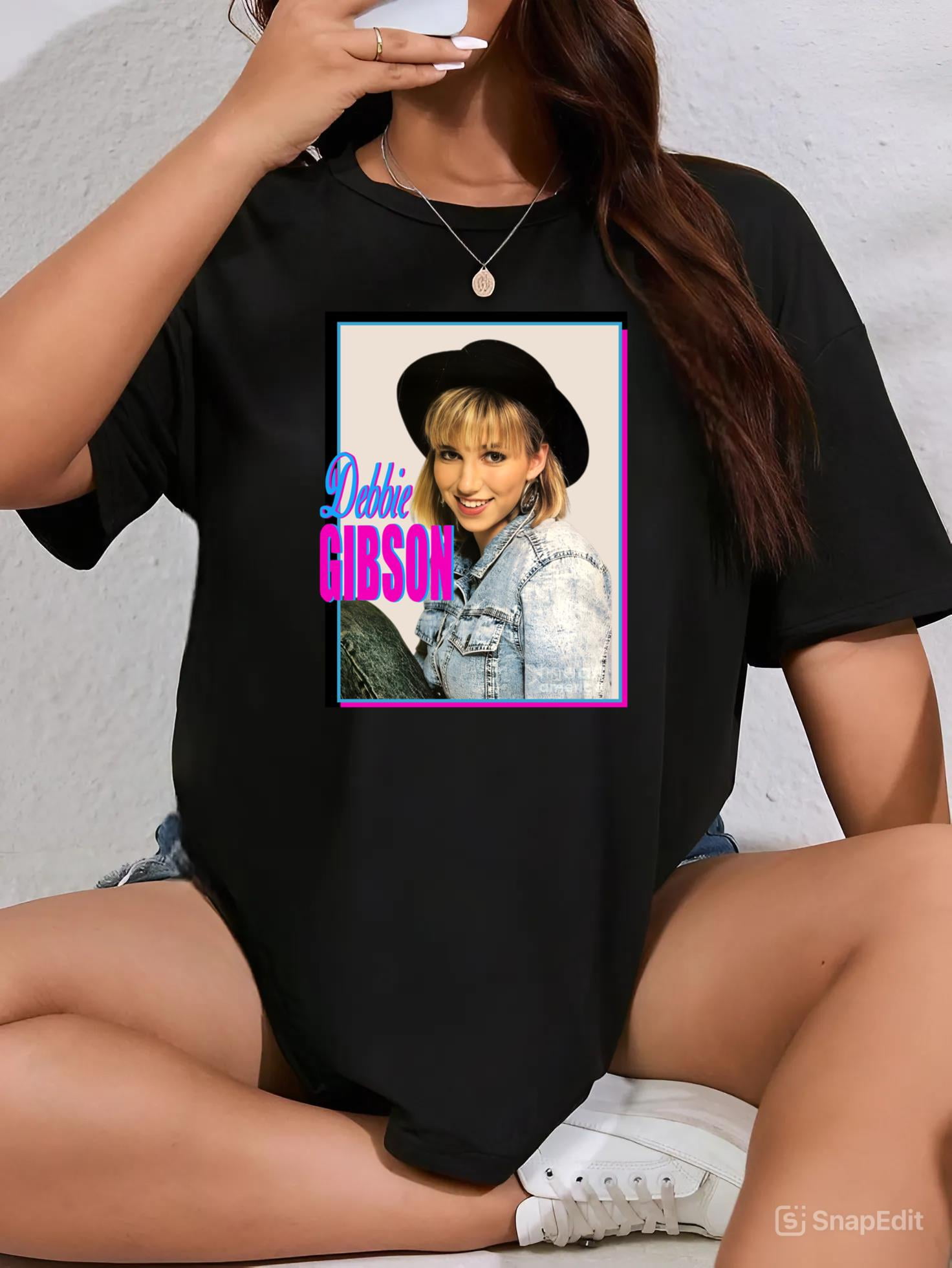 Debbie Gibson Nostalgic 80s Pop Music Star Electric Youth Icon T Shirt