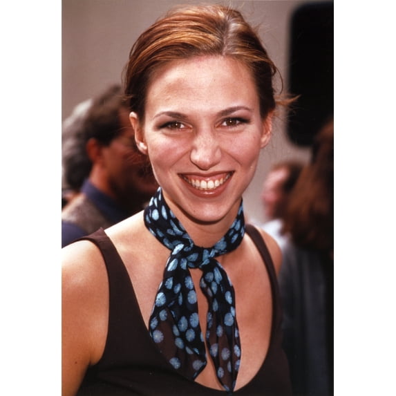 Debbie Gibson Printed Handkerchief Tied on Neck Photo Print (24 x 30)