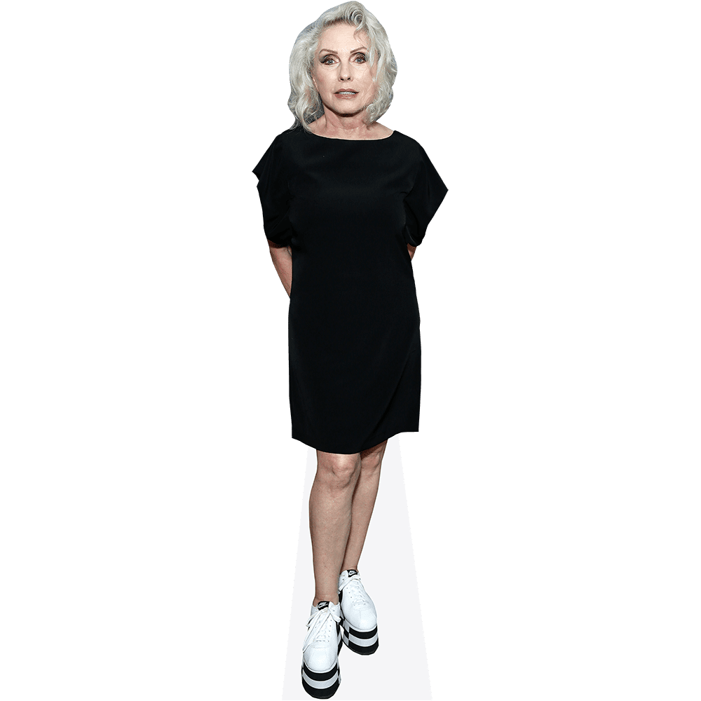 Debbie Harry (Black Dress) Mini Cardboard Cutout Standee - Walmart.com