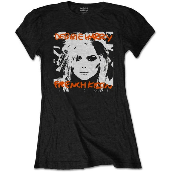Debbie Harry Ladies T-Shirt: French Kissin' (Large)
