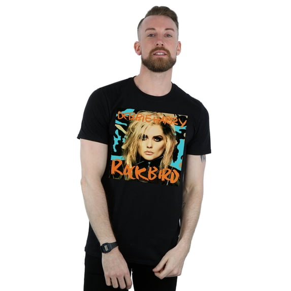 Debbie Harry Men's Rockbird Cover T-Shirt