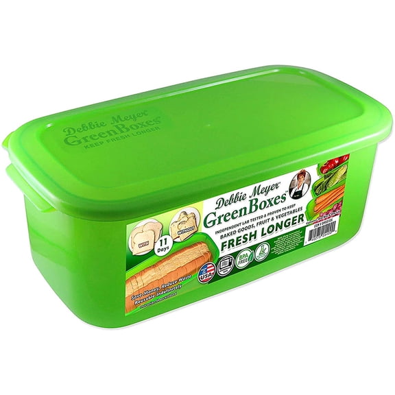 Debbie Meyer GreenBoxes - Bread Box for Kitchen Countertop, BPA-Free