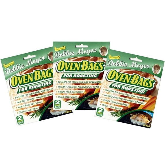 Debbie Meyer Oven Roasting Bags Pack - 6 Giant Bags