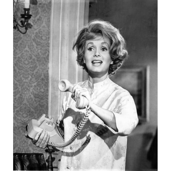 Debbie Reynolds- Holding a telephone Photo Print (8 x 10) - Item # DAP16461