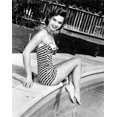 thumbnail image 1 of Debbie Reynolds Poolside 1954 Photo Print (16 x 20), 1 of 4