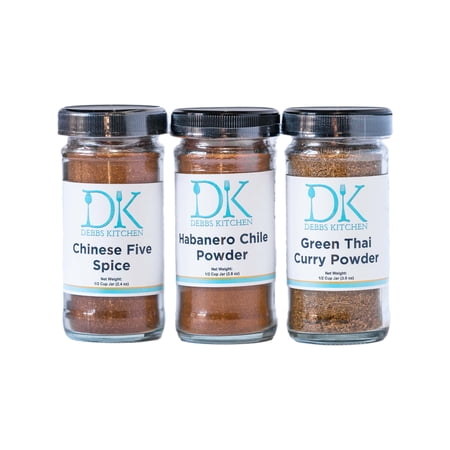 Debbs Kitchen Chinese, Habanero & Thai Spice Set