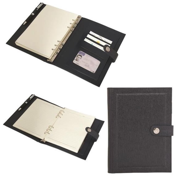 Debco CA6541 Trek Taker 6 Ring Memo Book - Navy Blue