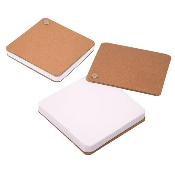 Debco CA8361 Recycled Cardboard Pivot Pad White - Brown with White Paper