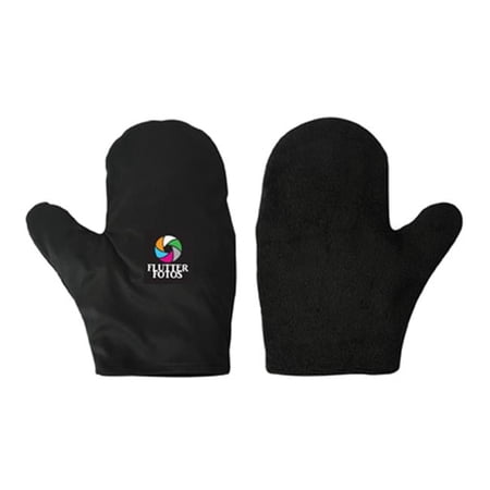 Debco CP8919 Smart Grab Microfiber Cleaning Mitt - All Black