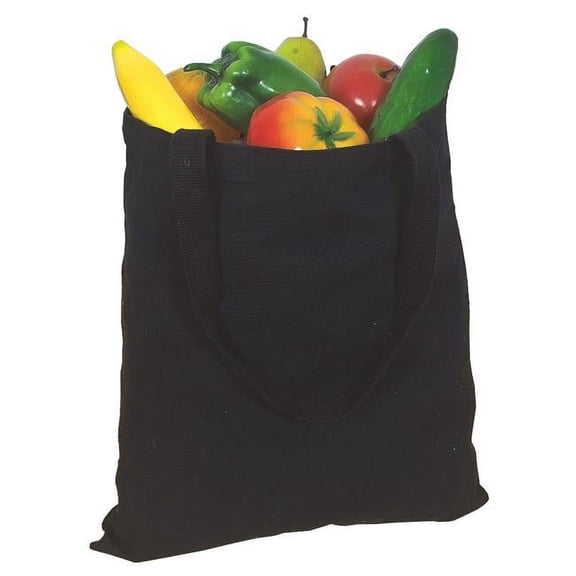 Debco E1000 12 lbs Cotton Canvas Tote Bag - Black