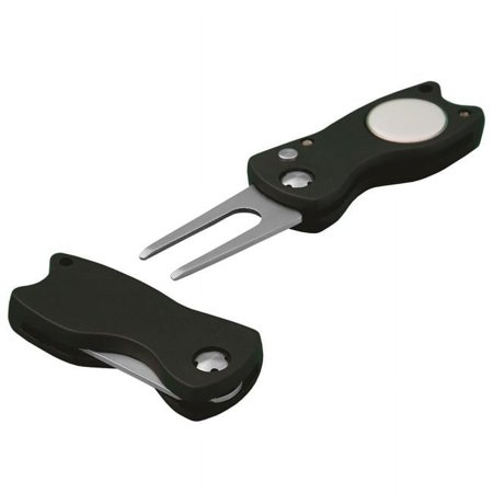 Debco G7325 Fix All Divot Repair Tool with Ball Marker - Black / Silver
