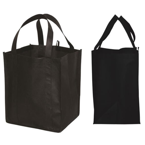 Debco NW8008 Jumbo Non Woven Tote - Black