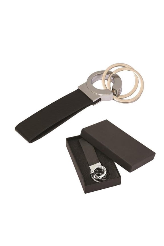 KC8939 Shire Split Keychain - Black