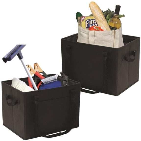 Debco NW7351 Non Woven Folding Cargo Carrier - Black