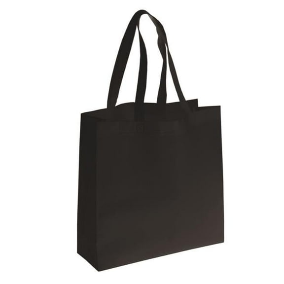 Debco NW8298 80 g Non Woven Tote - Black