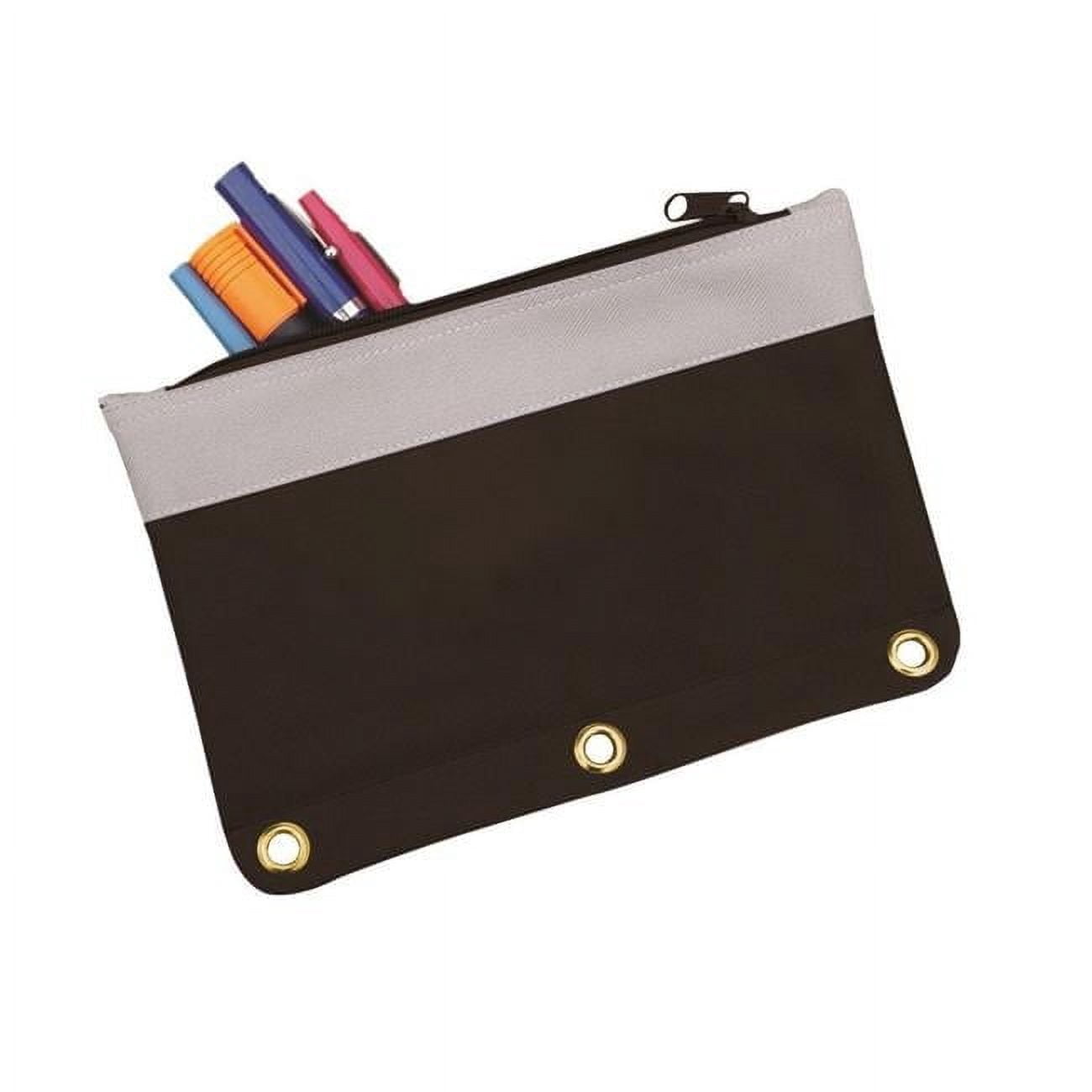 Debco P2753 Pencil Case - Black with Grey