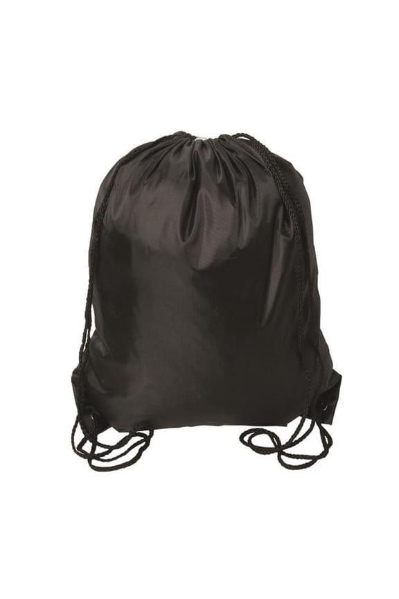 P9285 Mahalo Large Drawstring Backpack - Black