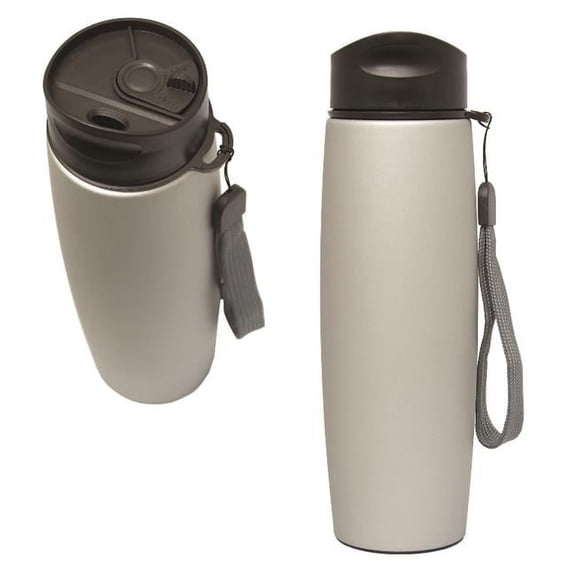 Debco WB6578 Sweet Victory 500 ml 17 oz Vacuum Travel Tumbler - Grey / Black
