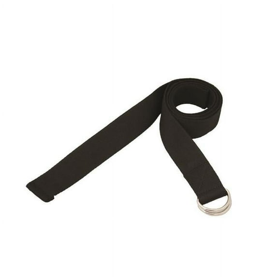 Debco YM8914 Namaskar Yoga Strap - Black - 12 Pack