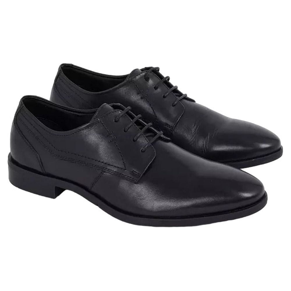 Debenhams Mens Aintree Perforated Leather Derby Shoes
