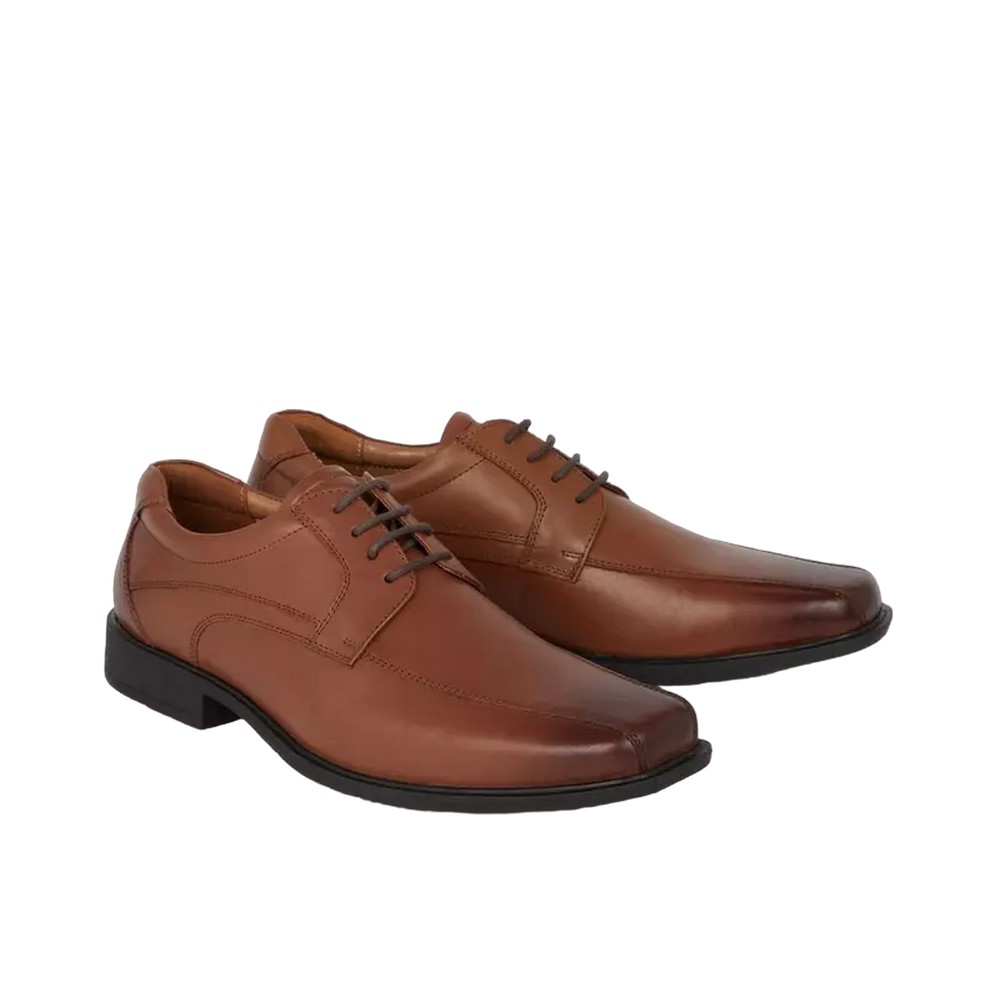 Debenhams Mens Leather Airsoft Comfort Brogues - Walmart.com