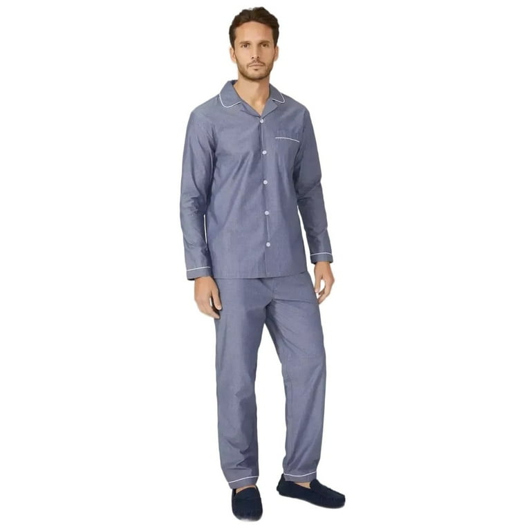 Debenhams Mens Spotted Woven Pajama Set Walmart