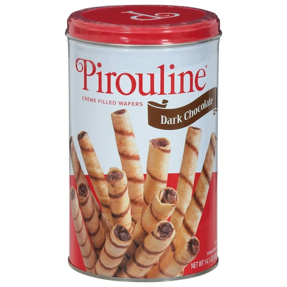 Debeukelaer Pirouline Creamy Chocolate Dark 14.1 oz (Pack Of 6)