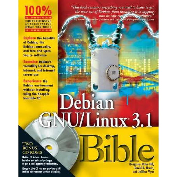 Pre-Owned Debian GNU/Linux 3.1 Bible (With 2 CD-ROMs)