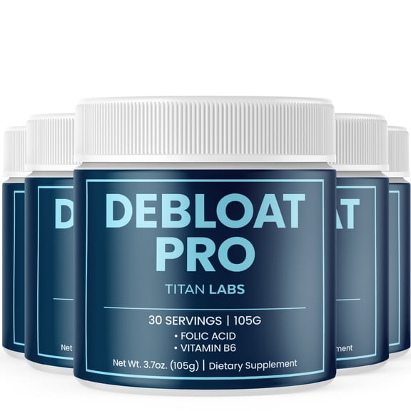 Debloat Pro Powder Advanced Formula Supplement to Support Active Lifestyle DebloatPro 150 Servings