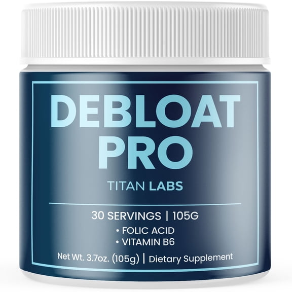 Debloat Pro Powder Advanced Formula Supplement to Support Active Lifestyle DebloatPro 30 Servings